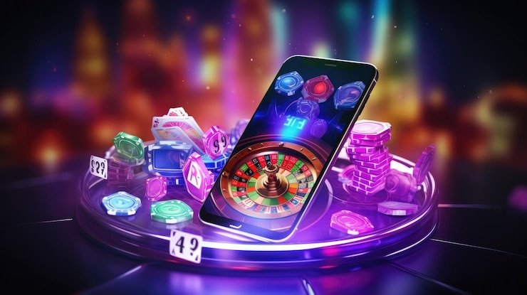 Pengguna menikmati konten sports dan kasino via perangkat mobile